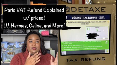 lv tax refund in paris|paris vat refund time.